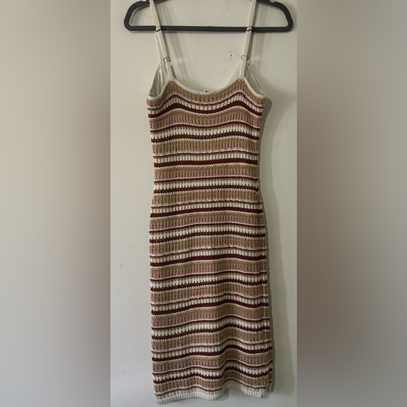 Olive & Oak Multicolor Striped Midi Dress - Picture 3 of 6
